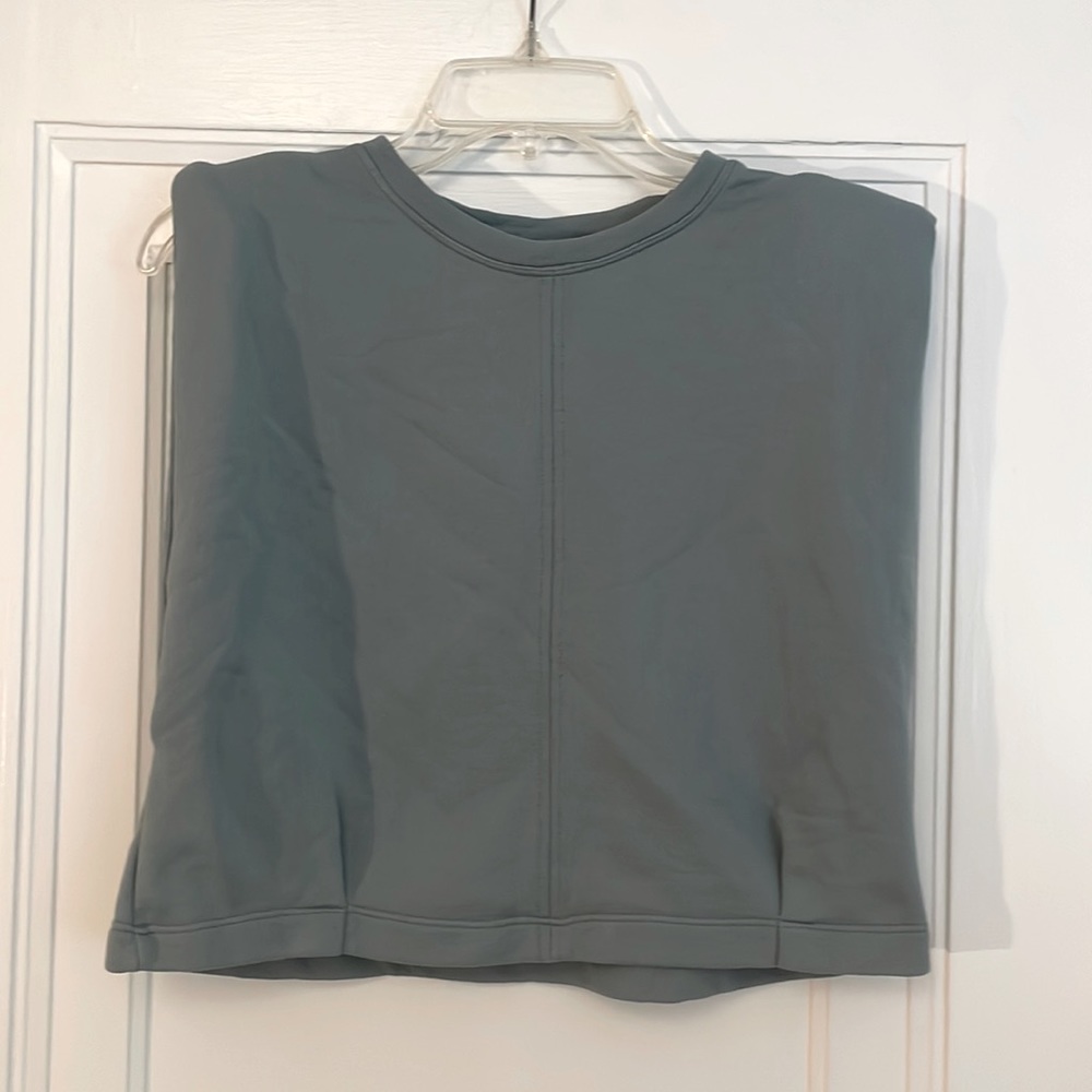 Zara squared off best with shoulder pads